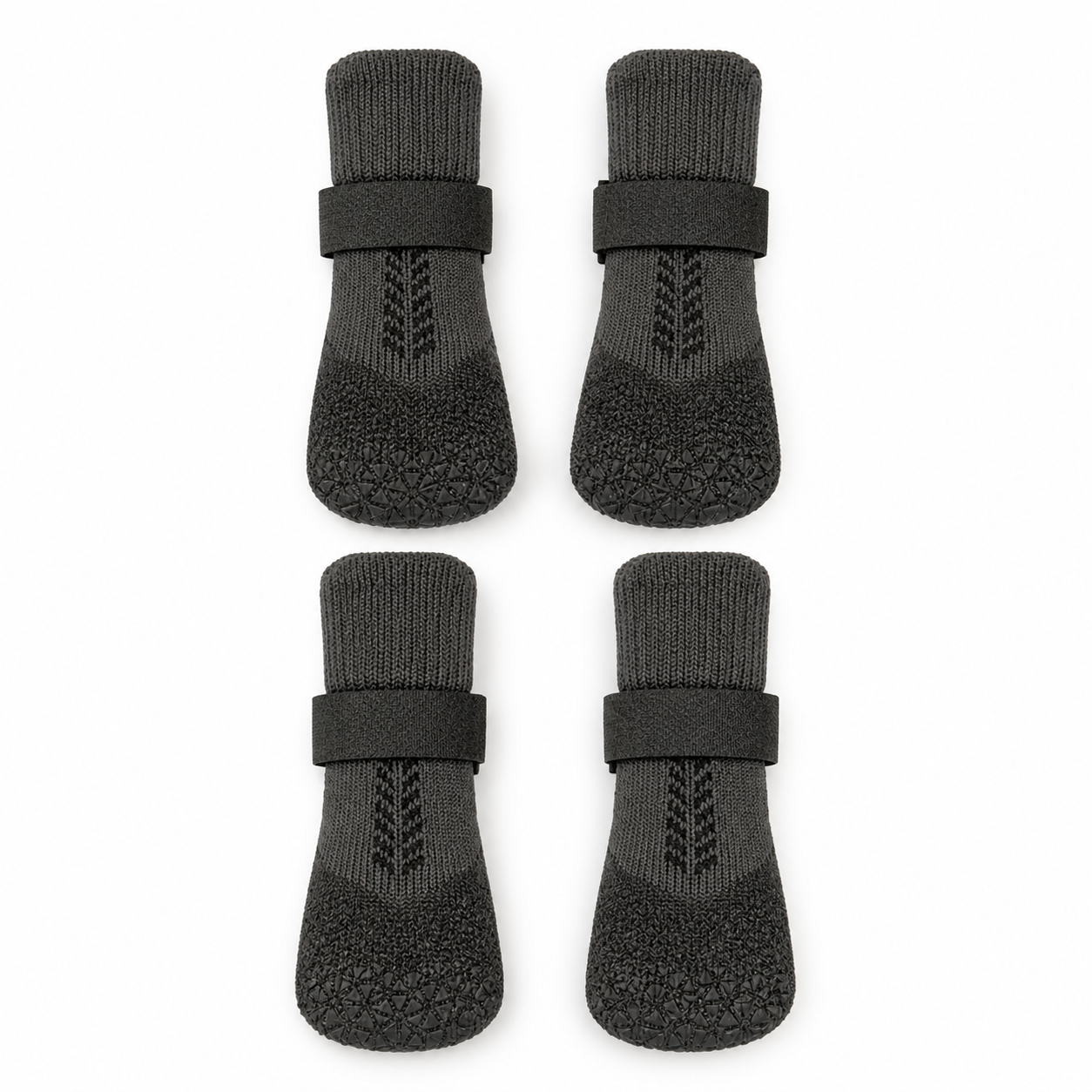Calcetines antideslizantes con velcro para perros mayores pack 4 unidades