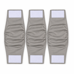 Banda abdominal lavable para perros machos mayores incontinencia pack 3