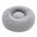 Cama donut de felpa para gatos mayores calor articulaciones nido suave